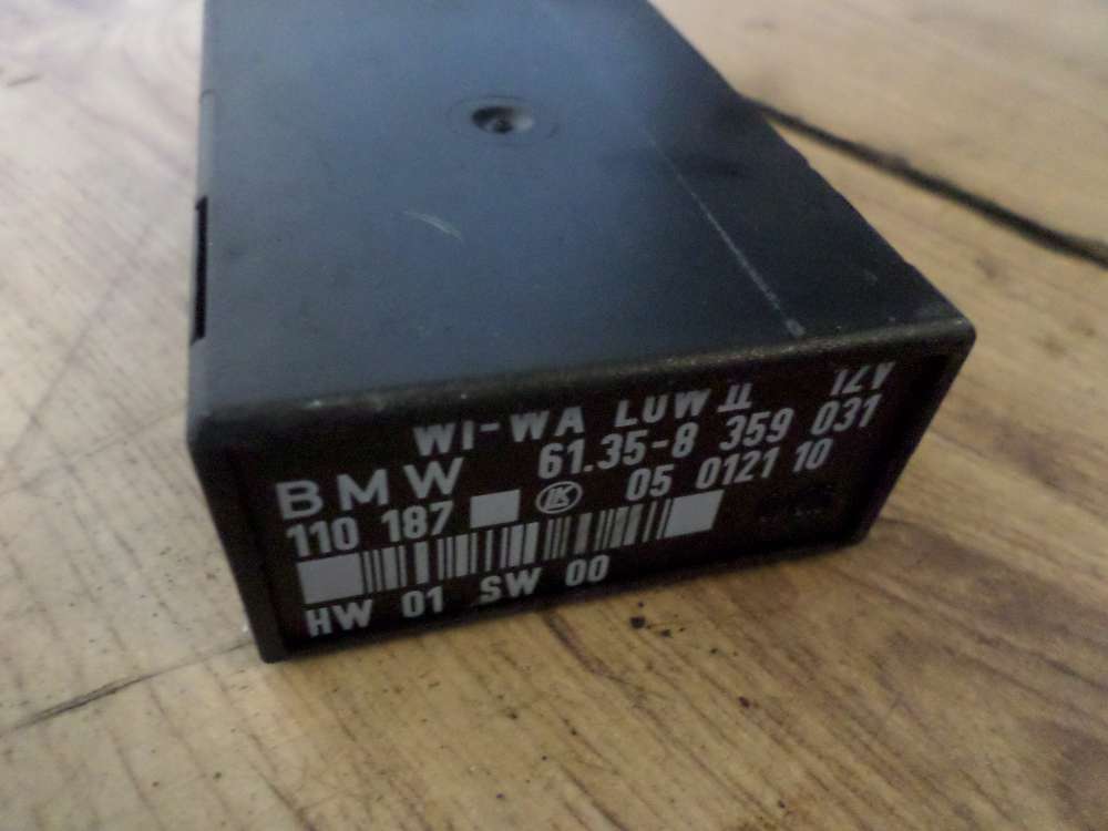 BMW 316i Bj:1996 Wisch-Wasch Steuergert Modul Wischerrelais 61358359031