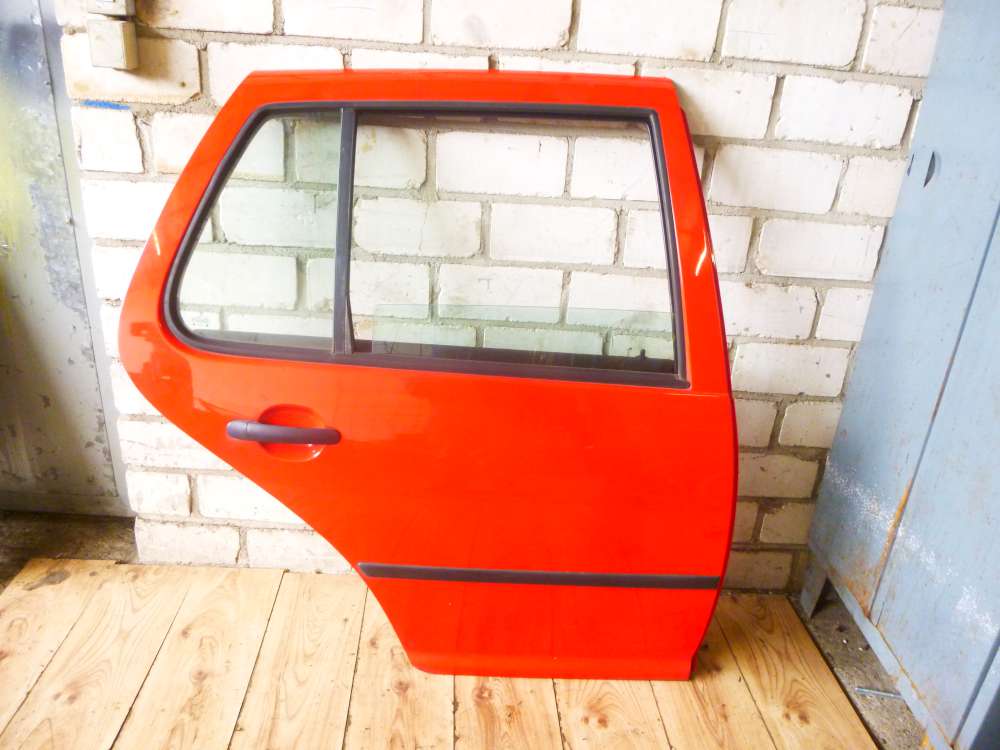 VW Golf IV 1J1 Limousine Tr Hinten Rechts Rot : LP3G 