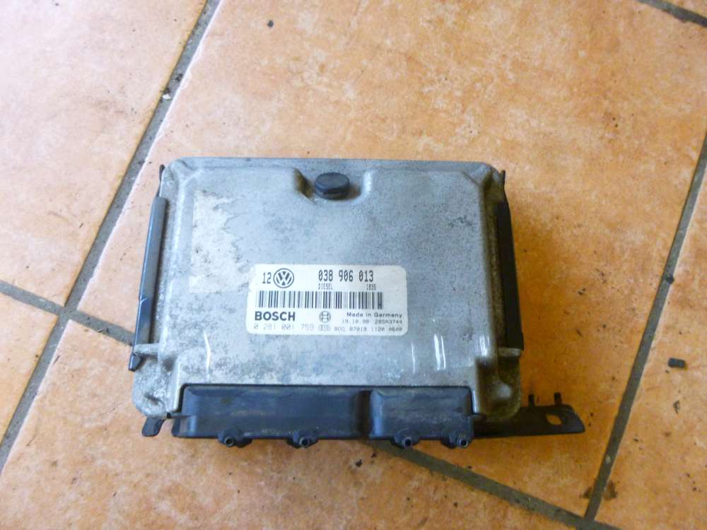 VW Golf 4 Original Motorsteuergert Steuergert Motor 038906013