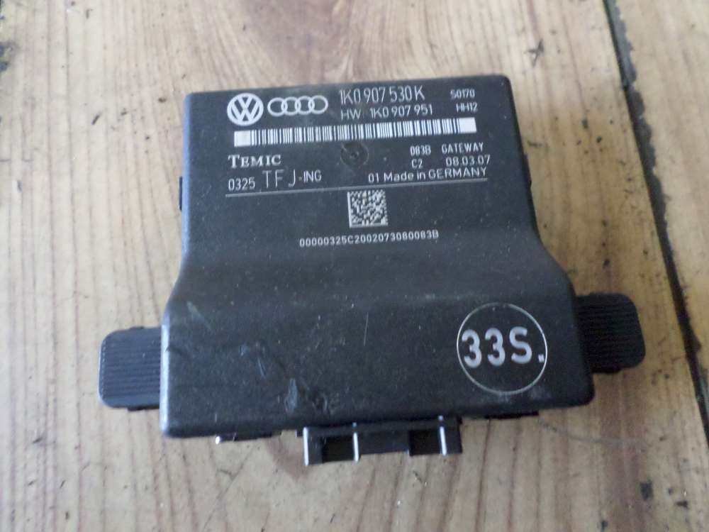 Audi A4 8P Original Gateway Steuergerät 1K0907530R 1K0907951