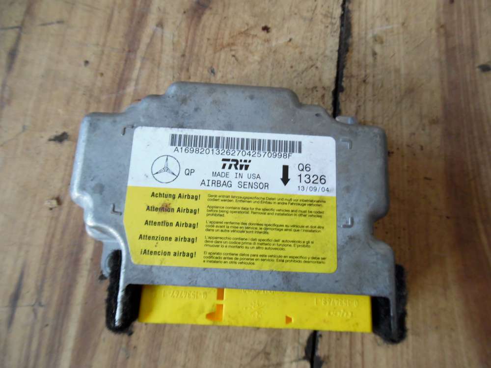 Mercedes A-Klasse W169 Bj 2005 Steuergert Airbag Sensor  BOSCH