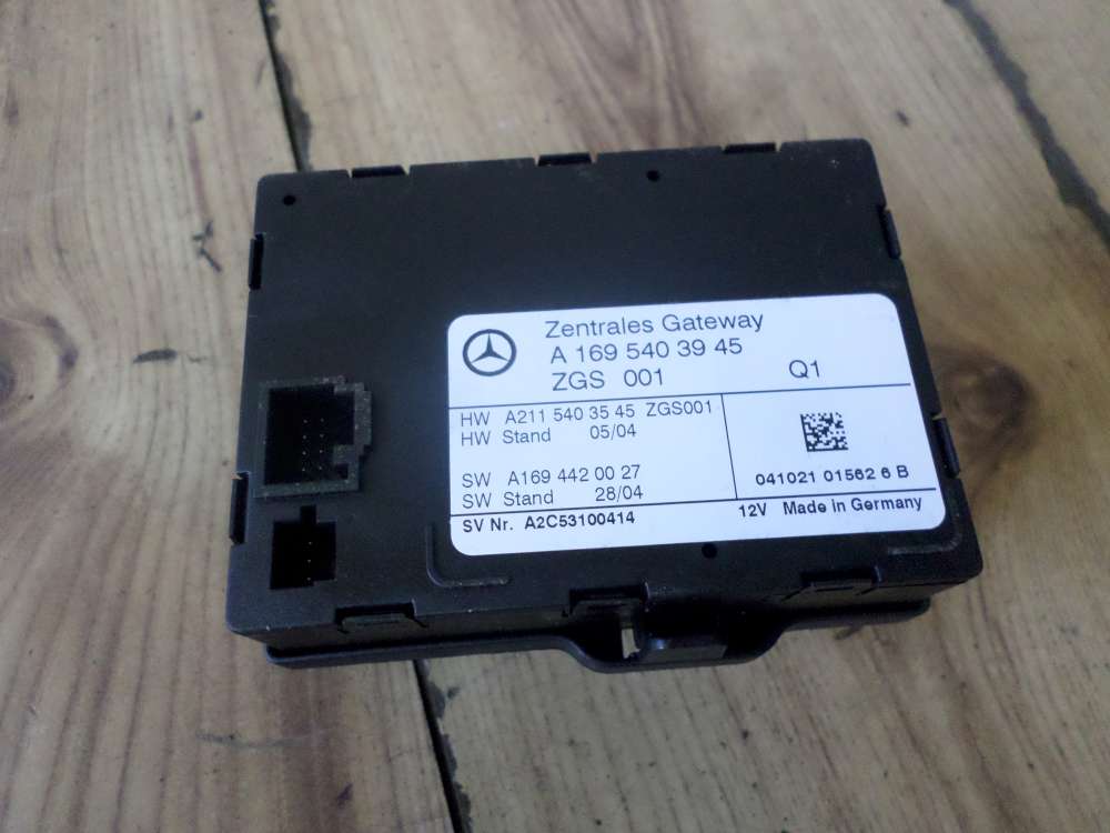 Mercedes-Benz A-Klasse W169 Steuergert 1695403945