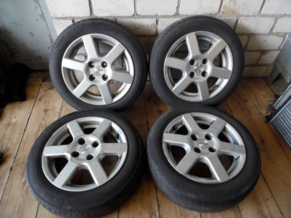 4x Alufelgen 6Jx15H2  ET38  KBA46658 OPEL Astra F 165/65 R15 81T 