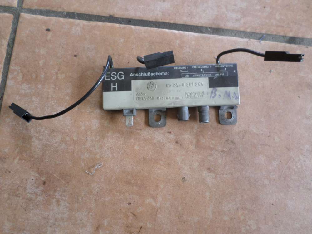 BMW E34 525TDS Antennenverstrker Diversity 65248351244