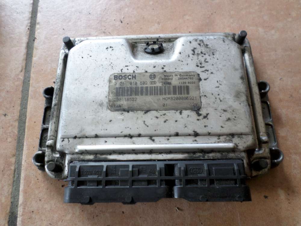 Renault Kangoo Bj 2001 Motor Steuergert Motorsteuergert 0281010502