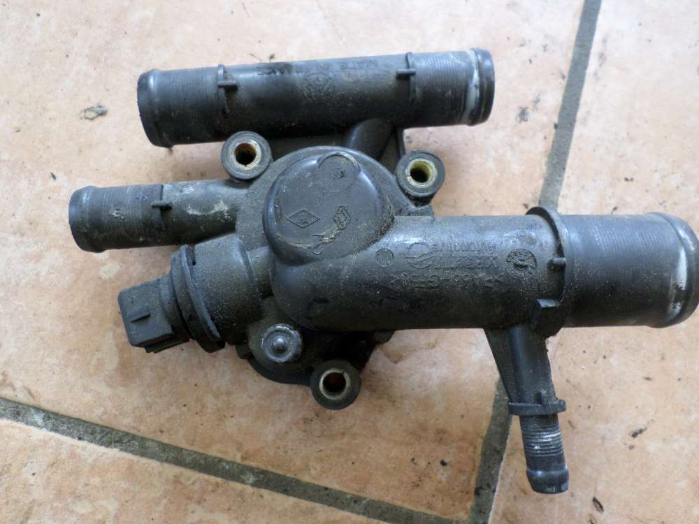 Renault Kangoo Bj:2001 Thermostatgehäuse Thermostat Flansch 8200074346 D