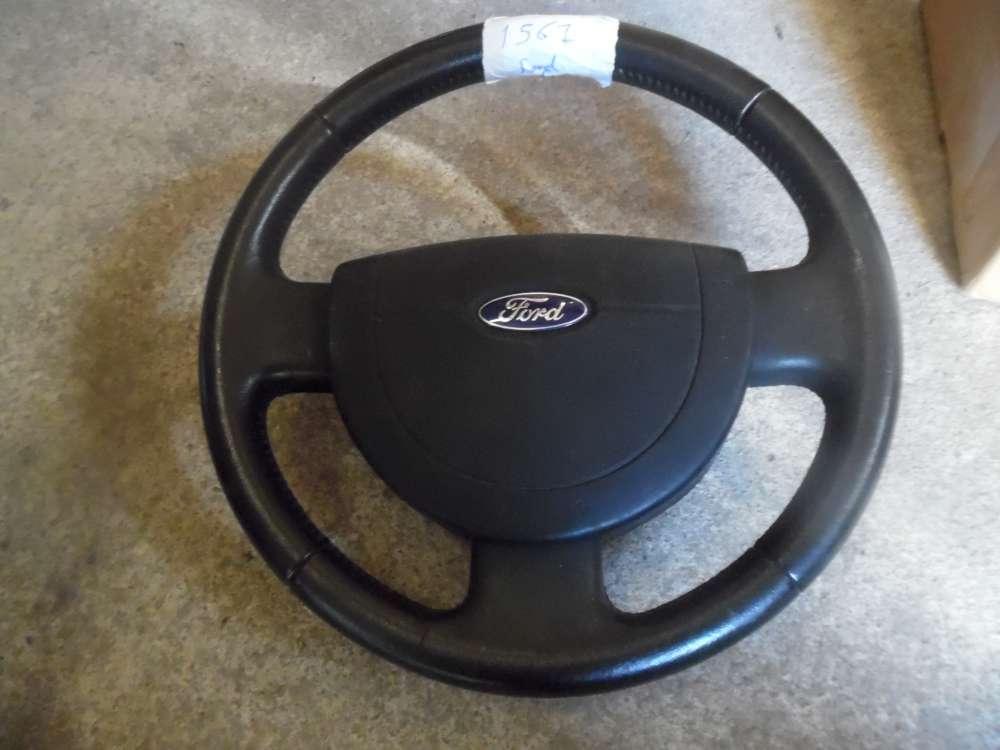 Ford Fiesta V Lederlenkrad Lenkrad 