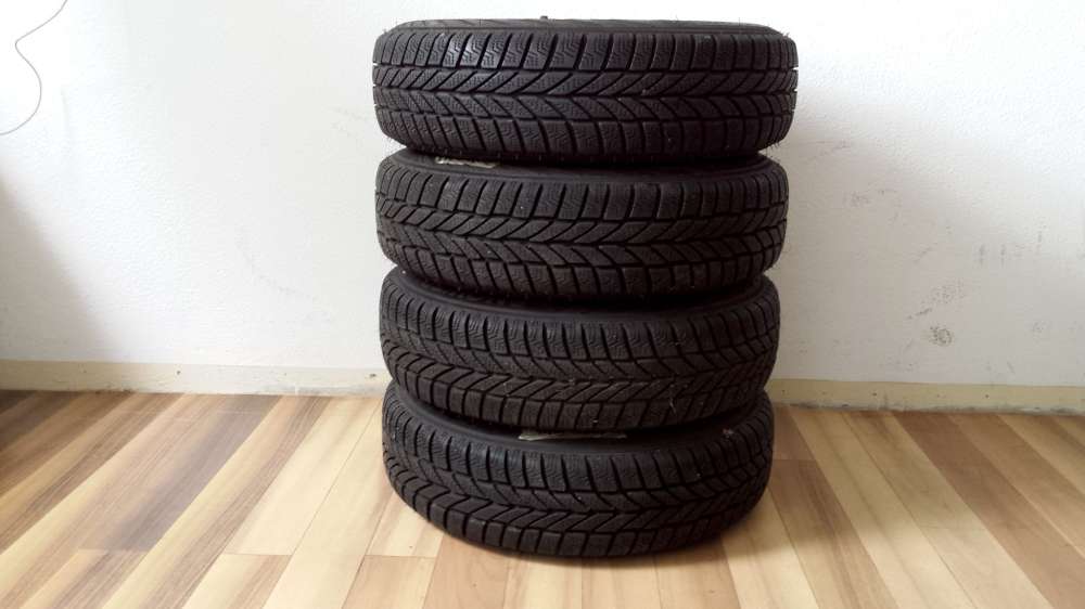 Winterreifen Stahlfelgen Opel Corsa C 155/80 R13 79S  5Jx13 ET43 DOT: 1412