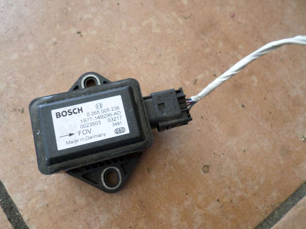 Ford Mondeo Kombi Querbeschleunigungssensor 1S7T-14B296-AD Bosch 0265005236