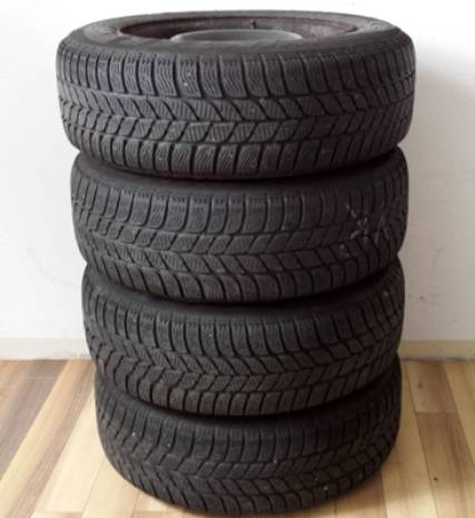 Winterreifen Stahlfelgen Fr Peugeot 806 195/65 R15 91T  6.5Jx15 ET: 31  Pirelli