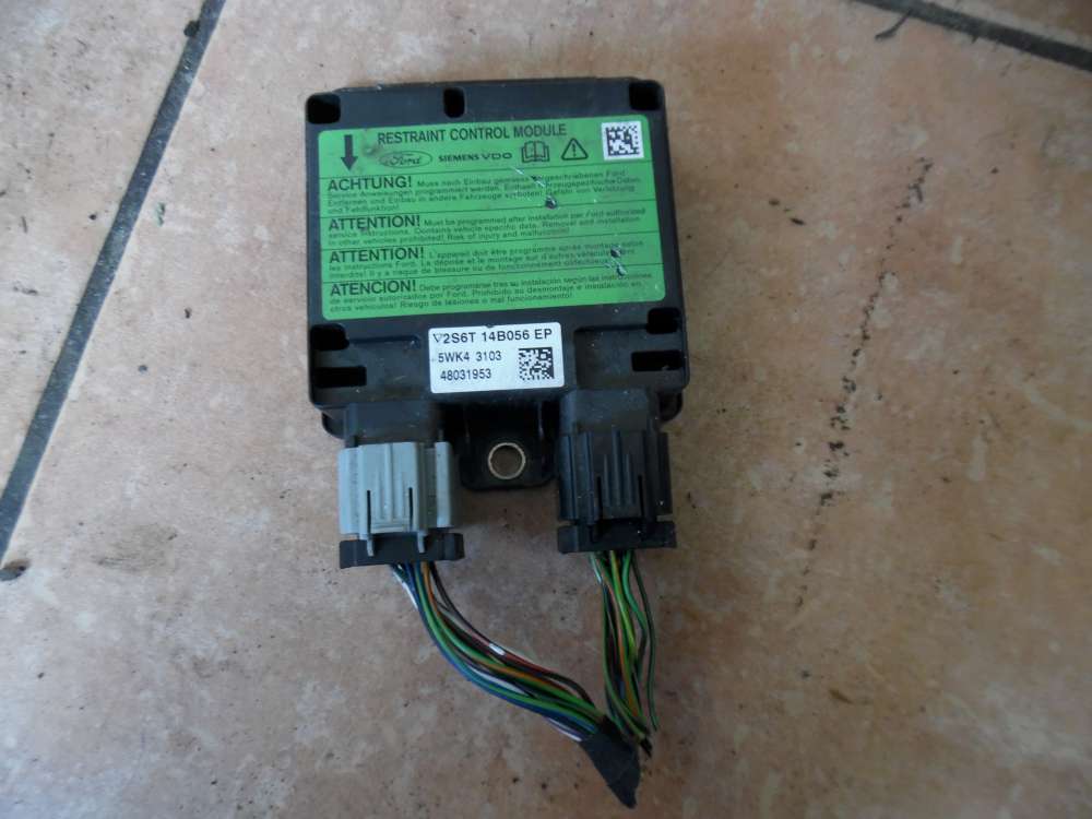 Ford Fiesta V Airbagsteuergert 2S6T-14B056- EP