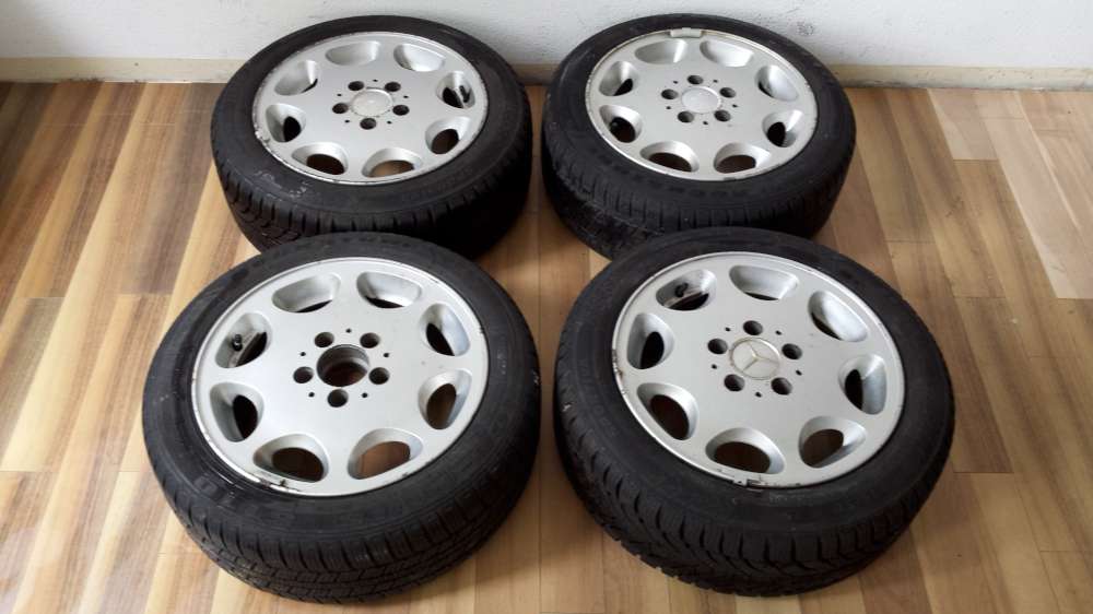 4 x Winterreifen Alufelgen Fr Mercedes 7Jx15  ET:37 195 / 50 R15 82H  KBA 43037