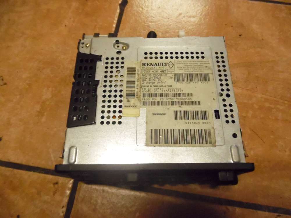 Renault Laguna K56 Autoradio Kassettenradio Philips 7700426483 22DC459/72C