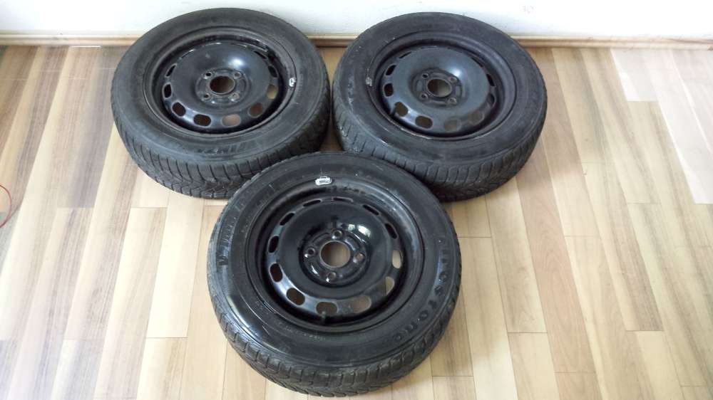 3 x Winterreifen Stahlfelgen fr Ford Fiesta 5.5J x 14 ET : 47.5 175 / 65 R14 82T M+S