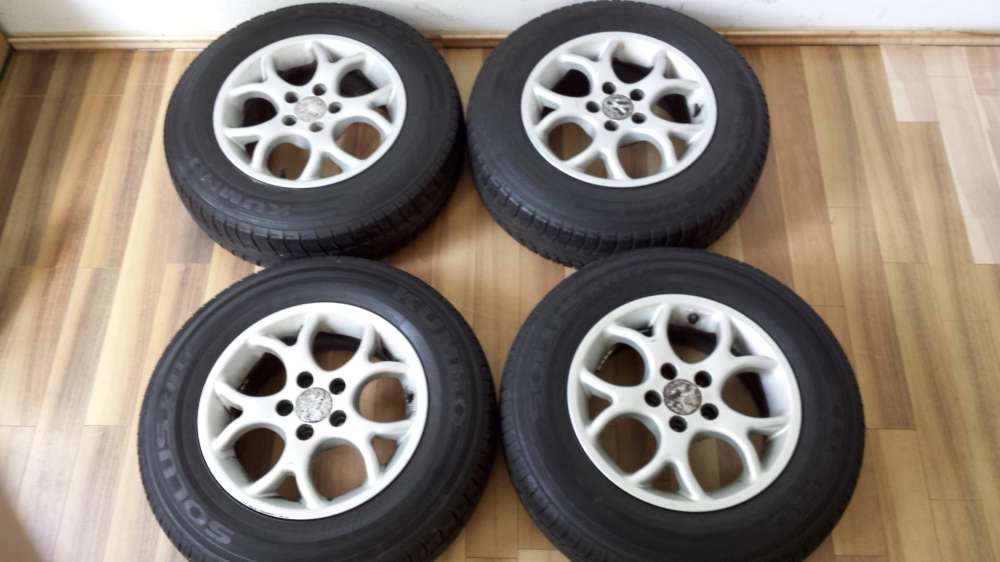 Alufelgen fr VW Golf IV KBA 43943  6Jx14H2  ET:38  175/80 r14 88T  Kumho  5Loch