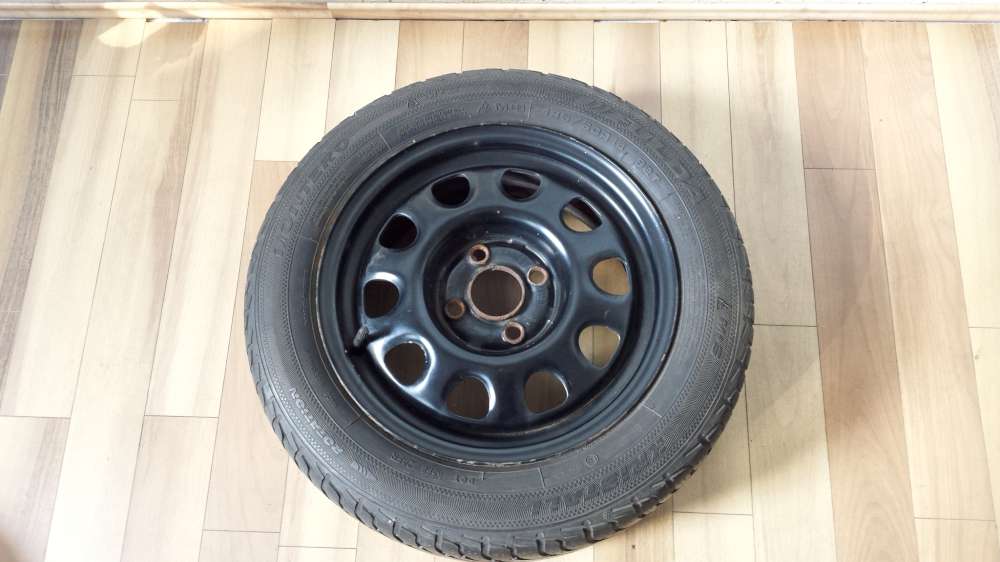 1x Winterreife Stahlfelge VW Golf 3 185/65 R14 82T 6Jx14H2 ET: 45 Fulda M+S 