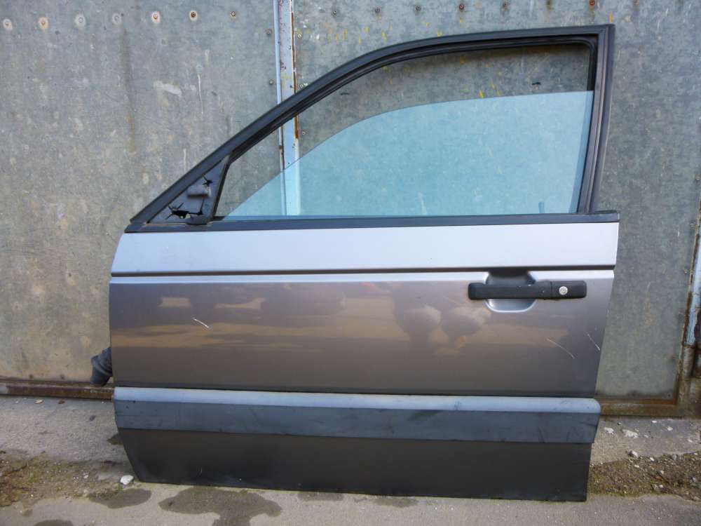 VW Passat 35i Variant von 1988 bis 1993 Fahrertr Tr Vorne Links Farbe: Grau