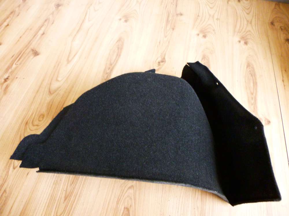 Ford Fiesta  Kofferraum Verkleidung Seitenverkleidung schwarz links 2S61A31148AD