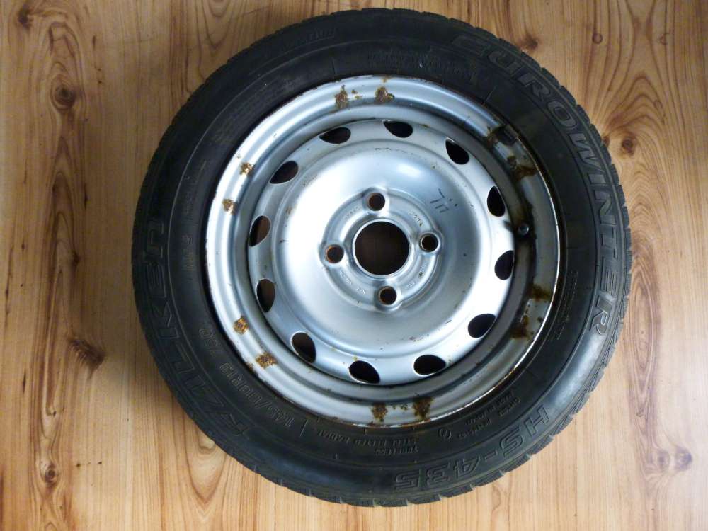 1 x Sommerreifen Stahlfelgen Opel Corsa B 145/80 R13 75Q  5Jx13 H2 ET 49  4 Loch 