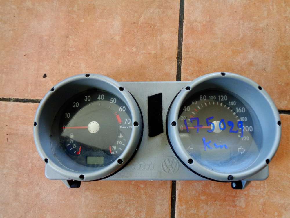 VW Polo 6N Tacho Kombiinstrument Tachometer 175029 km 6N0920804D 