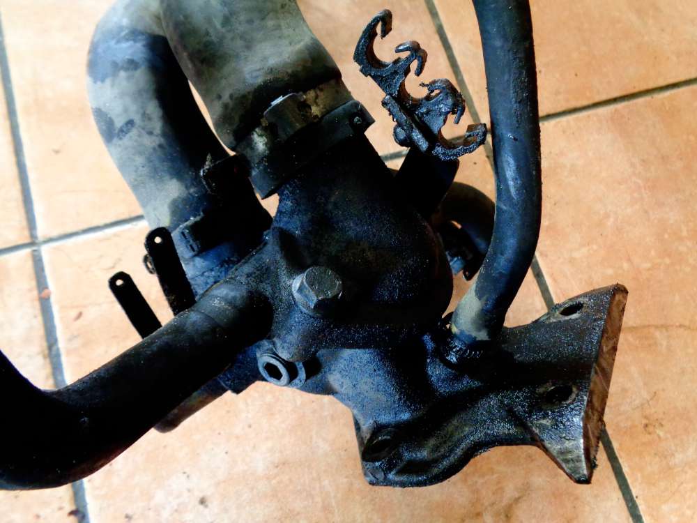 Fiat Ducato Iveco Opel Movano Renault Master 2,5 TDI Bj:96 Thermostat Thermostatgeh�use mit Schlauch 99461589