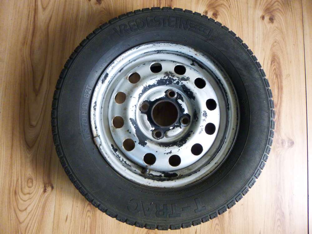 1 x Komplettrder Stahlfelgen Ford Escort Sommerreifen 175/70 R13 82T 5Jx13 ET41