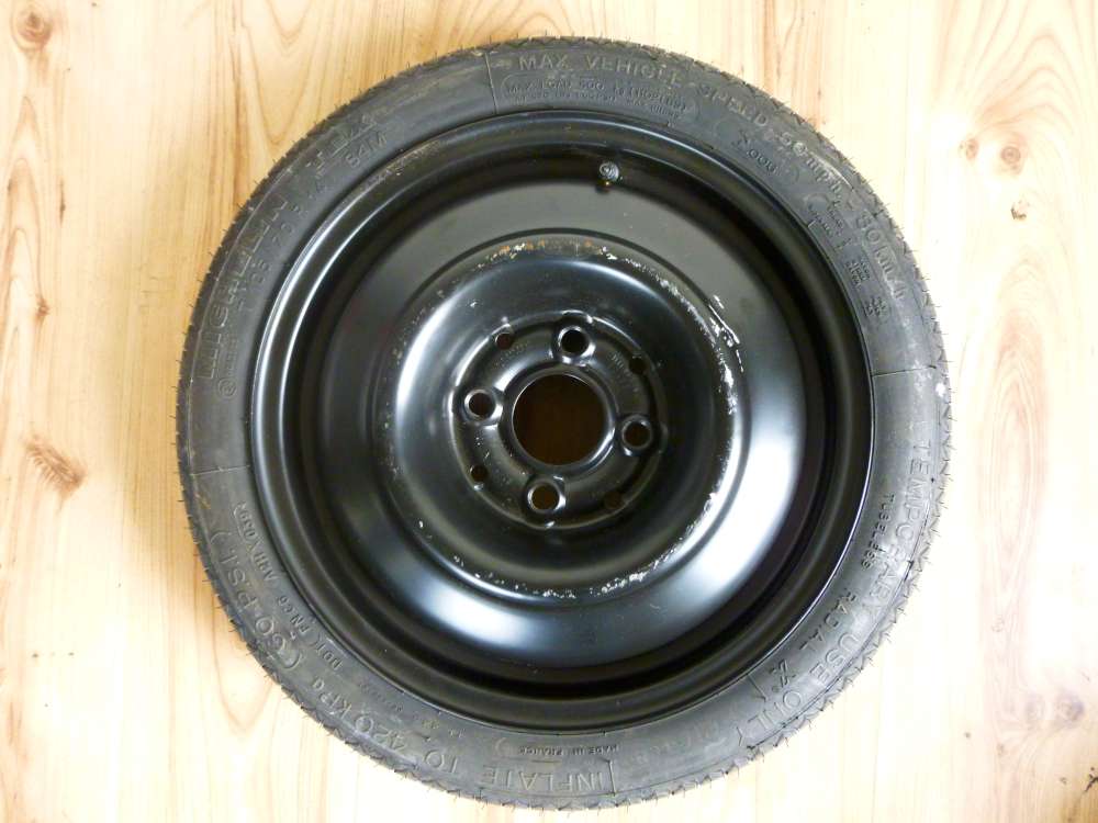 VW ,Seat Notrad Reservereife Reife Michelin  T105/70R14 84M  3,5Jx14H2  ET:38