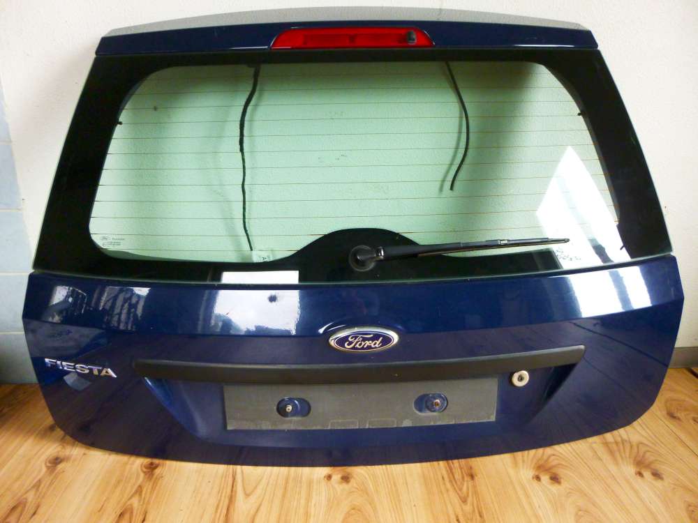 Ford Fiesta ab 2002 bis 2006 Heckklappe Hecktr Klappe Blau dunkel Blau 