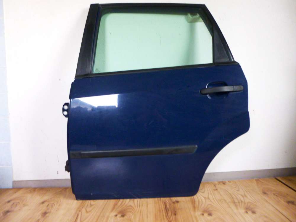 FORD FIESTA Tr links Hinten fr 2002 bis 2008 blau Farbcode Torinblau