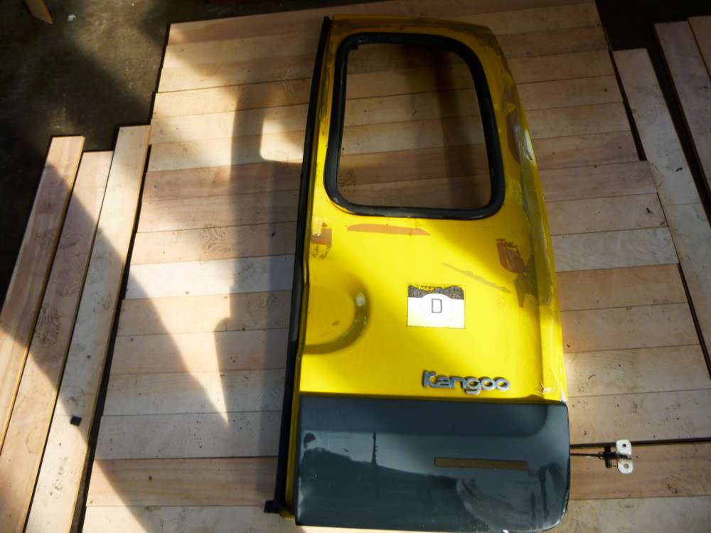 Renault Kangoo KC0/1 5-tren Bj 2001 Hecktr Flgeltr Tr Rechts Farbe: Gelb