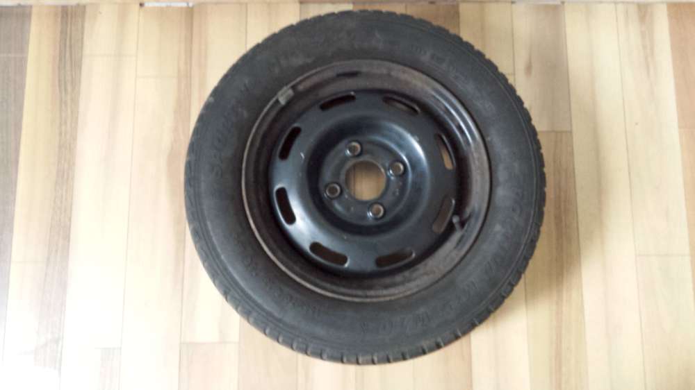 1x Winterreifen Stahlfelgen fr Renault  4.5Jx13 ET:36 155/70 R13 75Q M+S 4 Loch