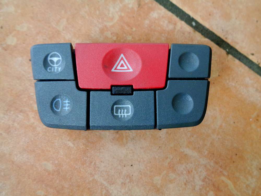 Fiat Panda 169 Bj:07 Warnblinkschalter Kombischalter 735357113