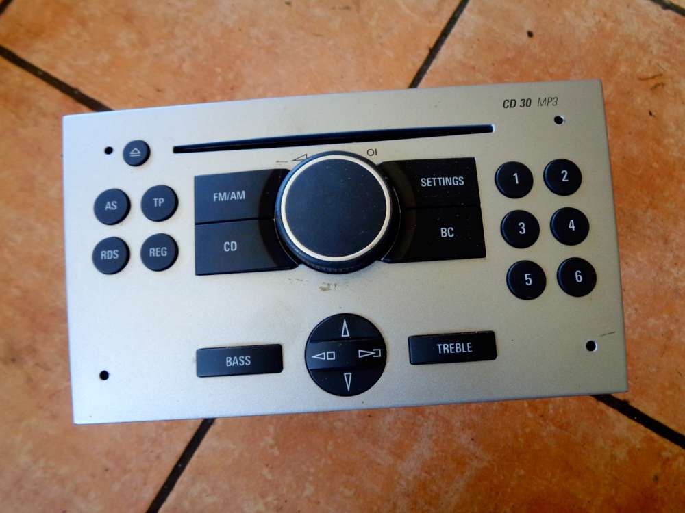 Opel Corsa C Radio CD MP3 Blaupunkt 13188892