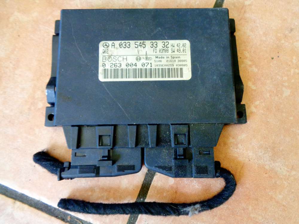 Mercedes Benz S-Klasse W220 PDC PTS Steuergert Einparkhilfe A0335453332 