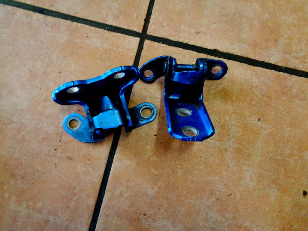 Peugeot 107 Bj:2008 Trscharnier Trscharnier Hinten Rechts Blau