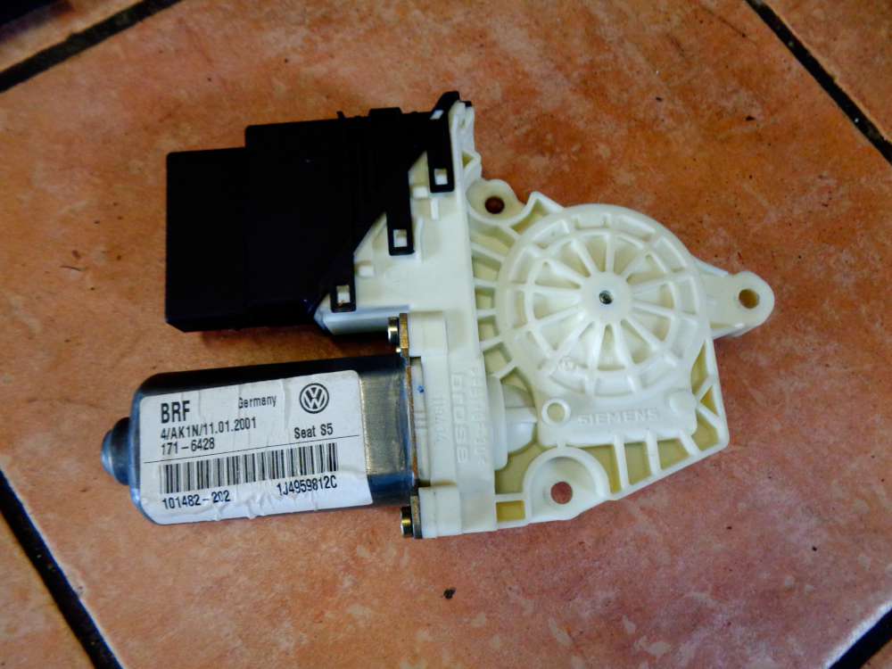 Seat Leon 1M Fensterhebermotor Hinten Rechts 1J4959812C