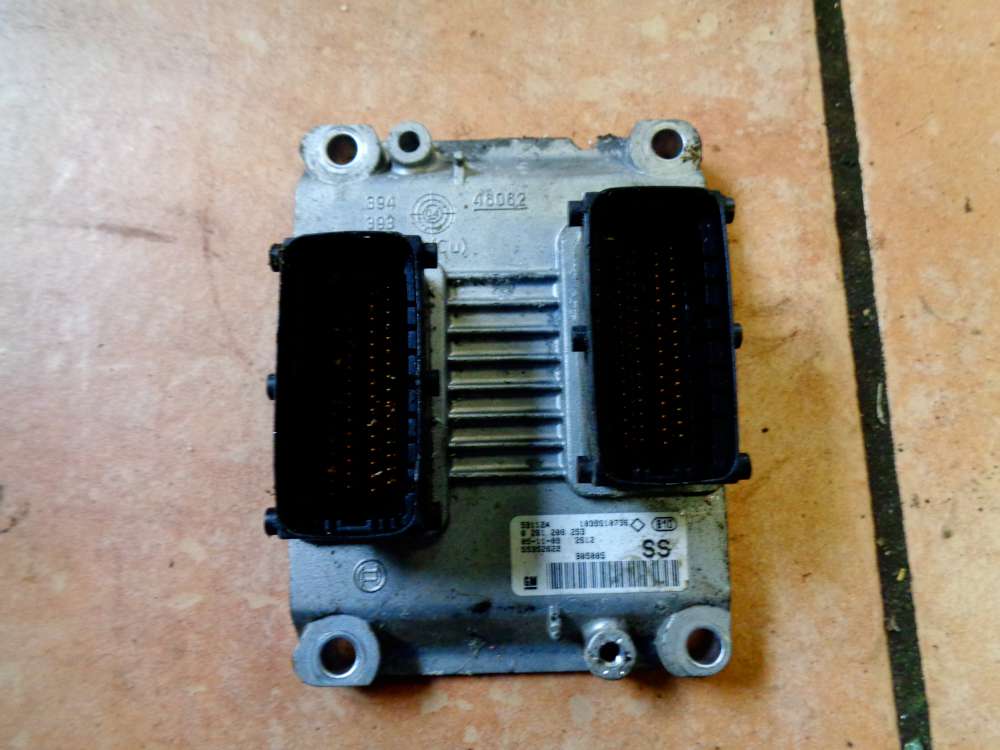 Opel Corsa C Motorsteuergert 55352622 0261208 253