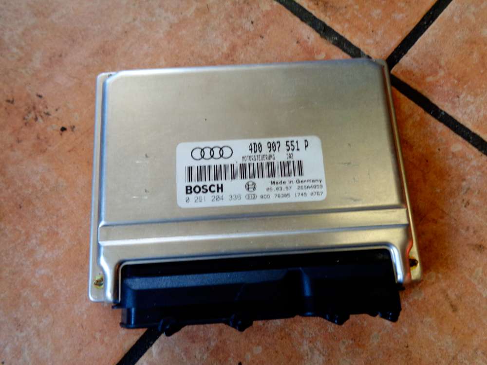 Audi A6 4B Steuergert Motorsteuergert 4D0907551