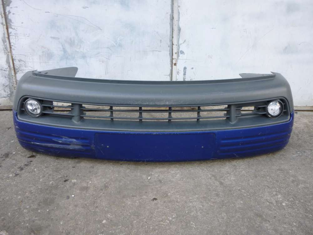 Seat Arosa Bj 2000 Stostange Stofnger  hinten  6H0807221 / 6H0805903 Blau LS5N
