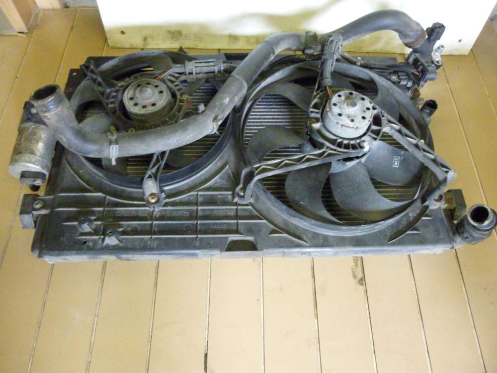 Skoda Octavia Lftermotor Khlerlfter Wasserkhler 1J0121205B 1J0121253AD 1J0820191A