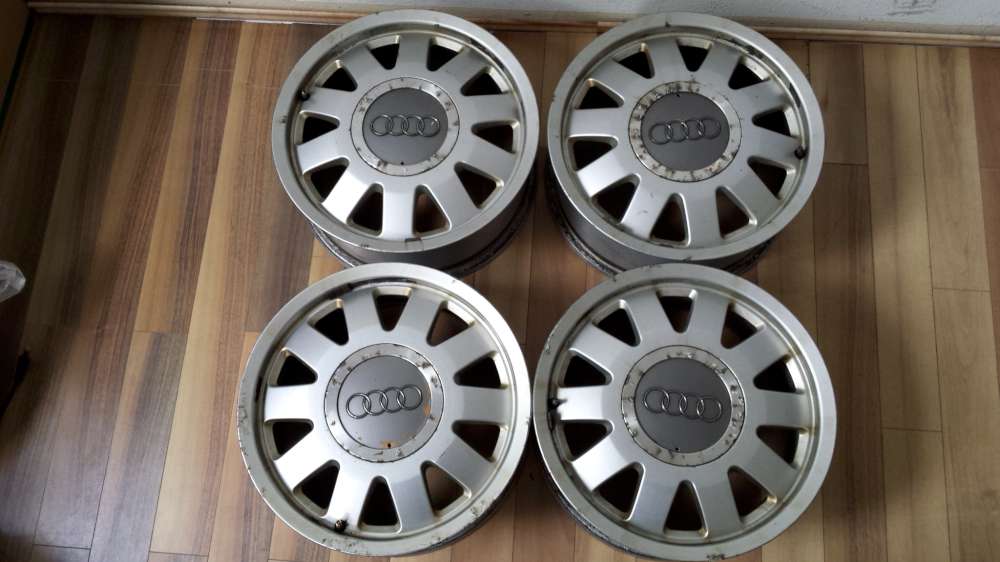 4 x Alufelgen fr Audi A4   6Jx15H2  ET:45  5Loch 