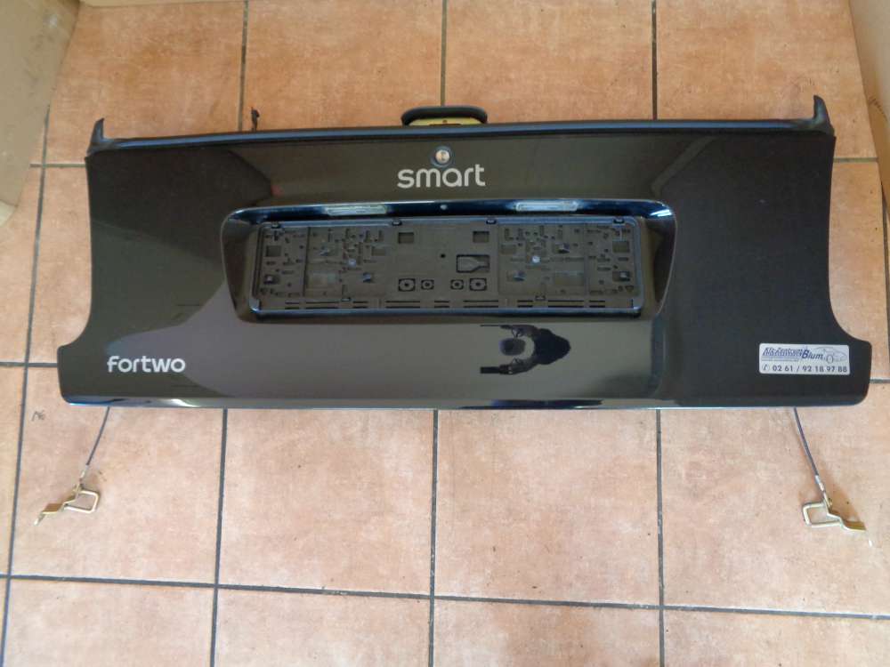  SMART Fortwo MC01 Heckklappe Kofferraumtr schwarz