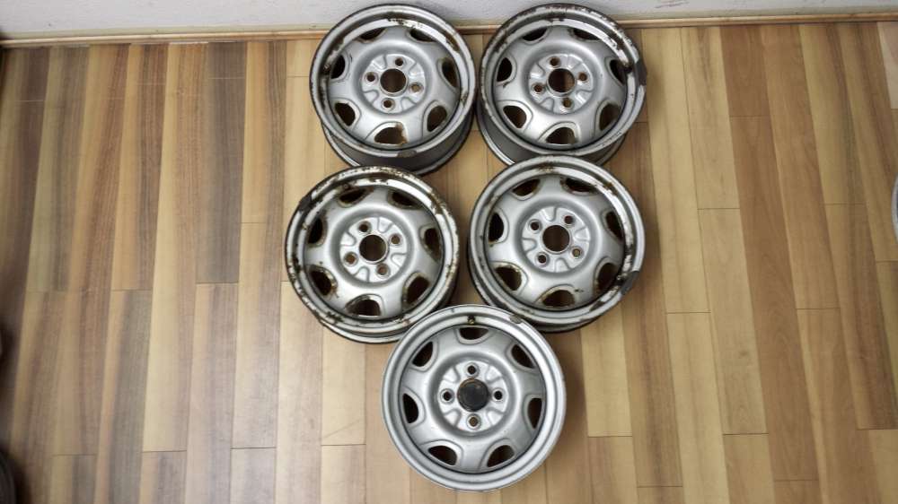 5 x Stahlfelgen fr Ford Fiesta  J13x5.00B   072693   4Loch