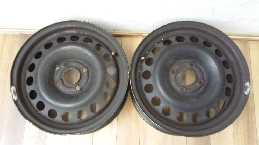 2 x Stahlfelgen Fr Opel Vectra und Astra  6Jx15 H2   4x100    ET:49  