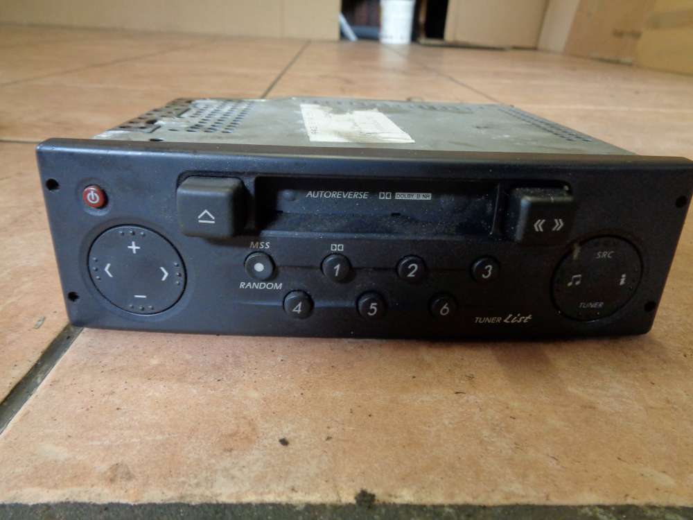 Renault Laguna II Bj:2003 Cassetten Radio Autoradio 8200002606