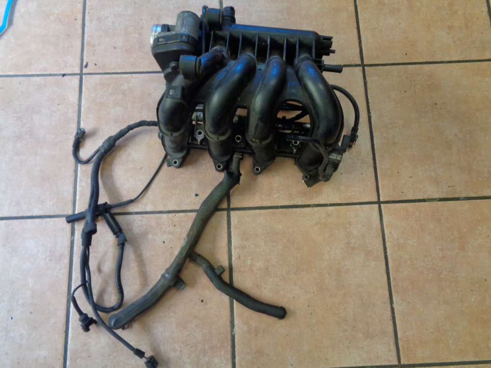 Mercedes A-Klasse W168 Bj:1998  Ansaugkr�mmer Ansaugbr�cke A1661410201 mit Drosselklappe A1661410125