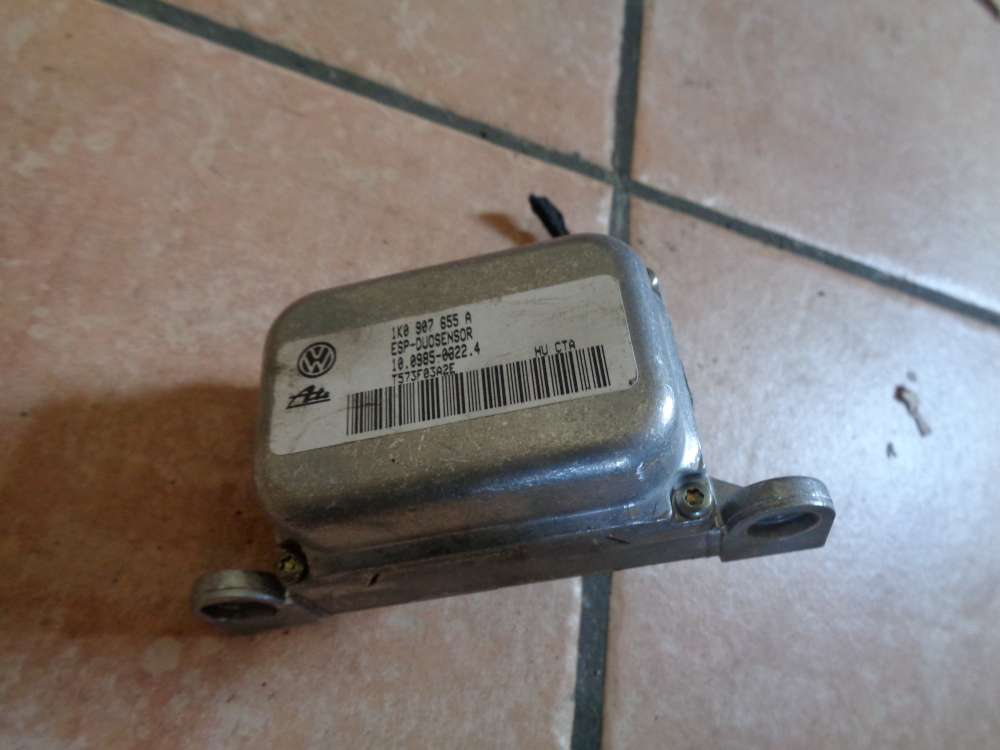 Audi A3 8P Bj:2003 ESP Sensor Duosensor Drehratensensor 1K0907655A 