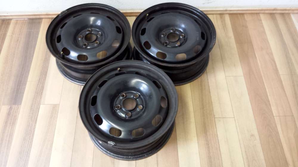 3 x Stahlfelgen VW Golf , Audi , Seat, Skoda  6Jx15H2  ET38   KBA 43737  2150941