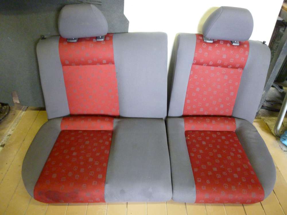 Seat Ibiza III 6K Sitze Rcksitz Rcksitzbank Sitzbank 
