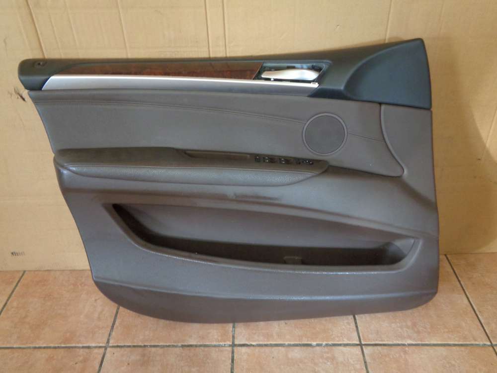 BMW X5 E70 Trverkleidung Leder Braun Vorne Links